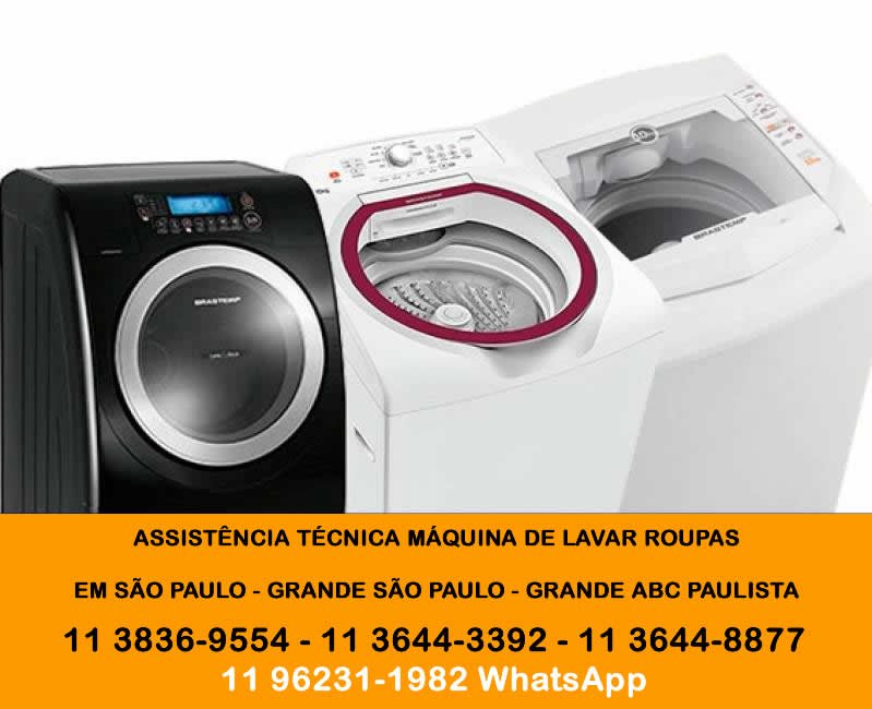 assistência técnica máquina lavar roupas