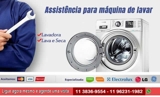 AOL Assistência técnica em máquinas de lavar